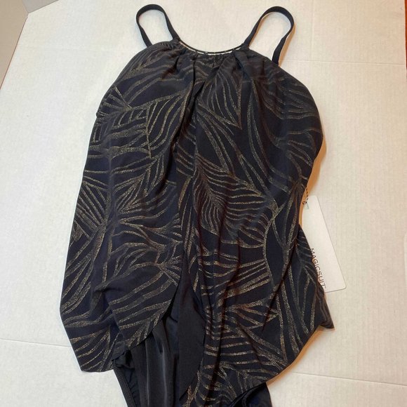 NWT Magicsuit Gold Leaf One Piece - Picture 2 of 4
